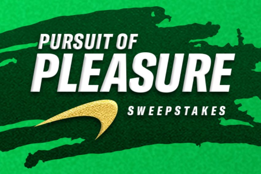 Pursuit of Pleasure Sweepstakes logo on a green brushstroke background promoting daily instant win plays and $10,000 monthly grand prizes. Newport Pursuit of Pleasure Sweepstakes graphic for a U.S.-only promo featuring $20 digital prepaid card instant win prizes plus three $10,000 upgrade giveaways. Promotional Pursuit of Pleasure Sweepstakes image highlighting daily game plays, instant win prepaid cards, and monthly $10,000 prize upgrades.